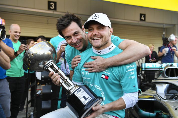 Mercedes выиграл титул чемпиона Формулы 1 2019 01